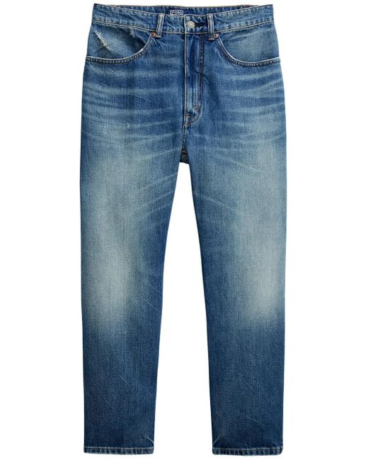 Polo Ralph Lauren Blue Cotton Jeans