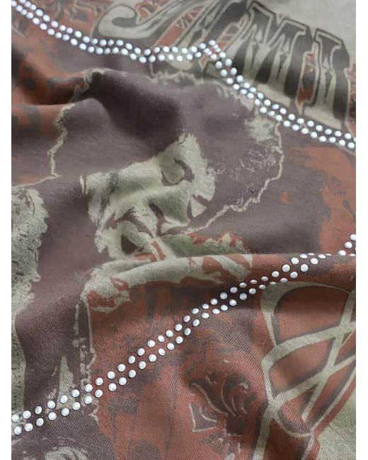 HTC Natural Jimi Hendrix Graphic-Print T-Shirt
