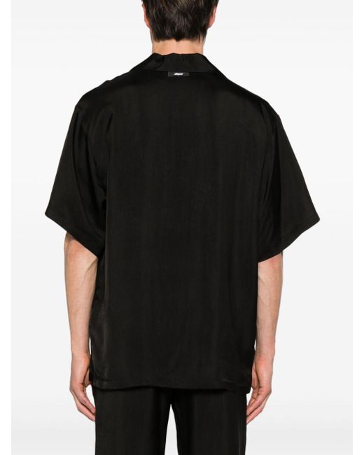 MSGM Overhemd Met Kraag in het Black voor heren