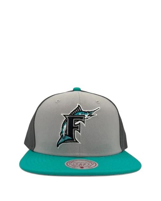 Mitchell & Ness Green Marlins Cap for men