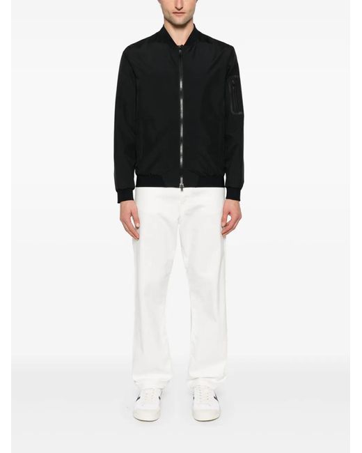 Herno Black Windstopper Jacket for men