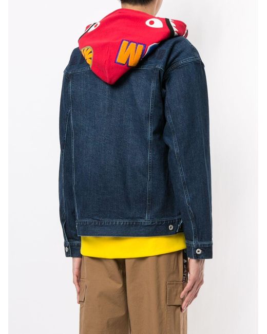 bathing ape jean jacket