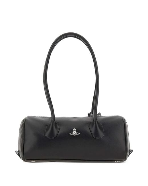 Vivienne Westwood Black Polly Bowling Bag