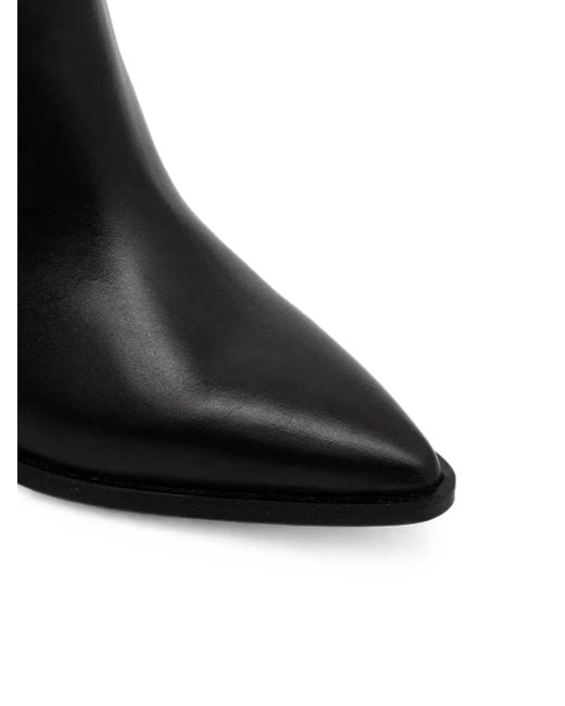 JONAK PARIS Black Peche Pointed-Toe Boots