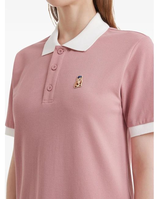 Chocoolate Pink Pleated Detail Dress