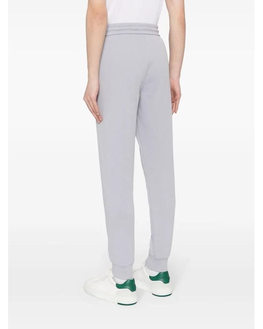 Calvin Klein Gray Logo-Print Track Pants for men