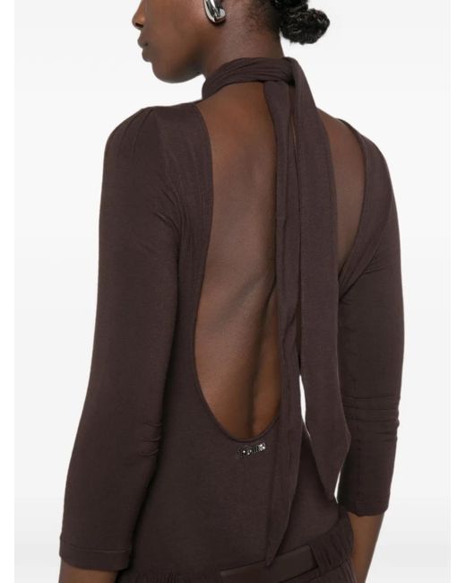 The Attico Brown Dresses