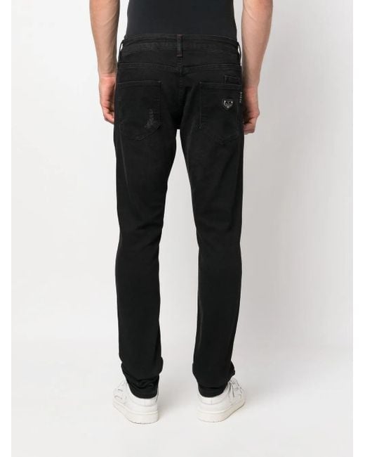 Vaqueros Rectos Philipp Plein de hombre de color Black