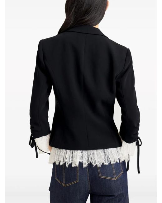 Cinq À Sept Black Le Petit Roxie Blazer