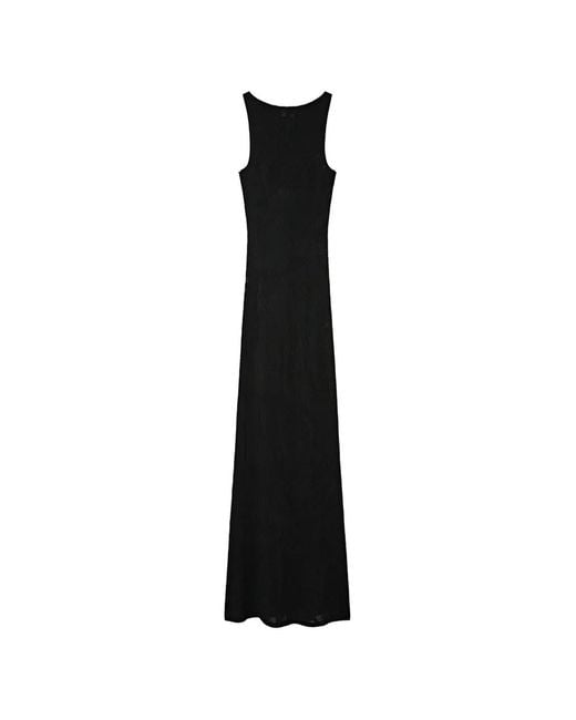 Emilio Pucci Black Seamless Fitted Dress