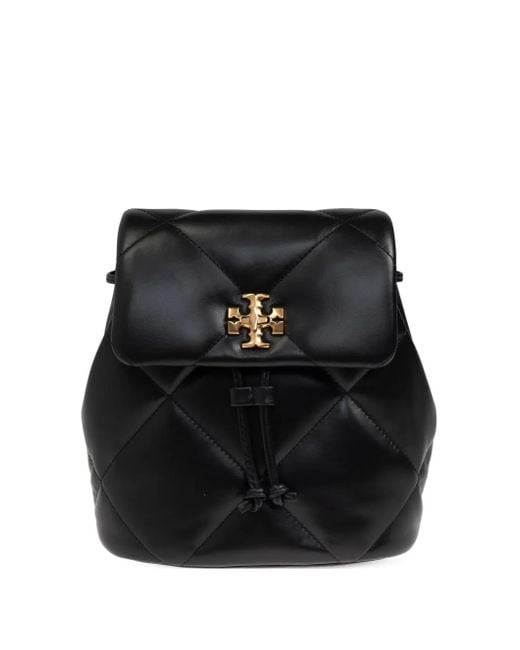 Tory Burch Black Backpack 'Kira Diamond Small'