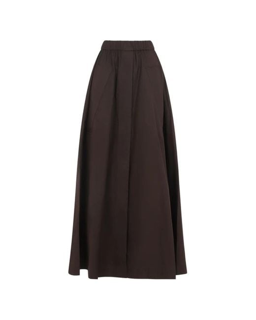 Co. Black Jupe Longue À Taille Élastiquée