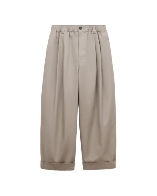 Marni Multicolor Pantalon En Toile À Plis for men