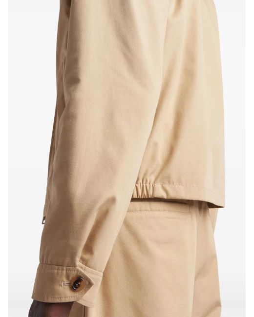 Prada Natural Gabardine-Weave Jacket for men