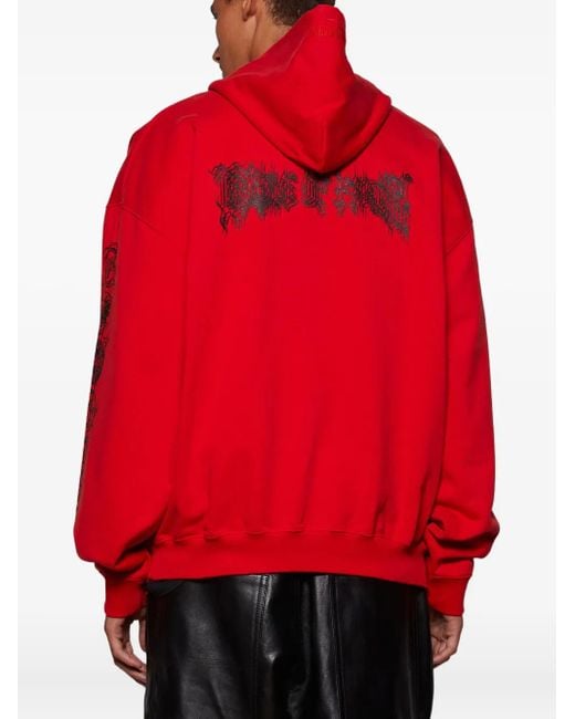 Hoodie Cradle Of Filth À Double Logo Vetements pour homme en coloris Red