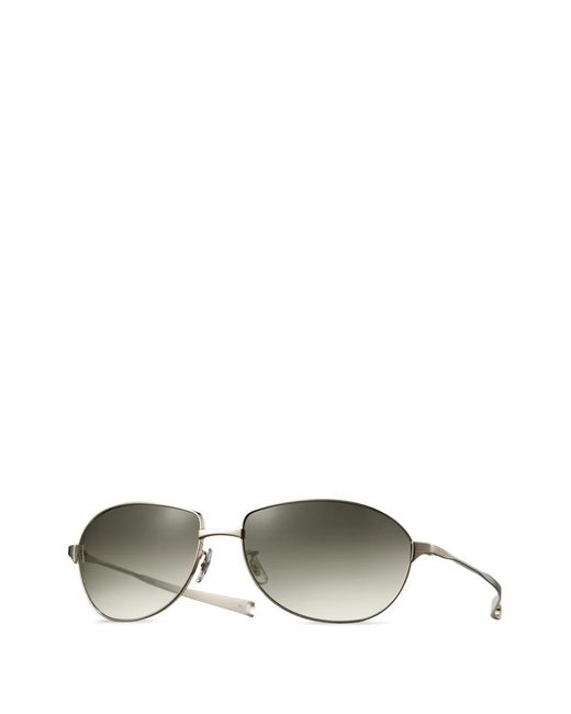 Eyevan 7285 Metallic Alps Pilot-Frame Sunglasses
