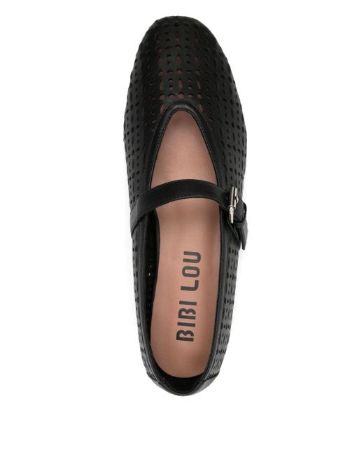 Bibi Lou Black Maia Ballet Flats