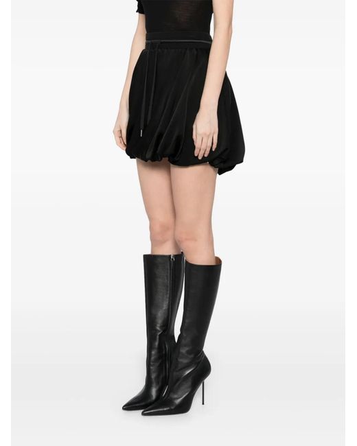 Helmut Lang Black Bubble Skirt