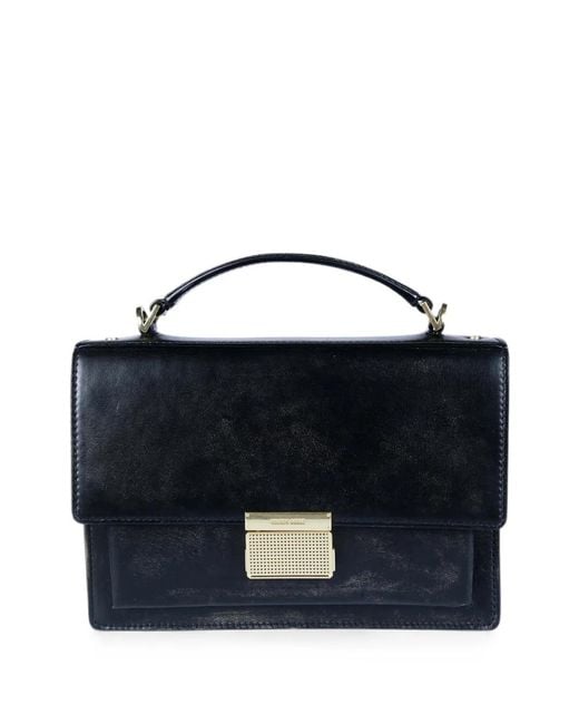 Golden Goose Deluxe Brand Blue Venezia Leather Clutch Bag