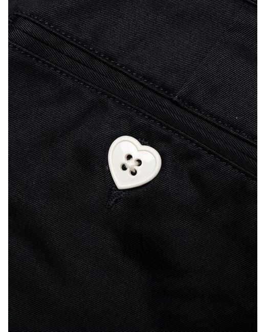 Human Made Chino mit Herzstickerei in Blue für Herren