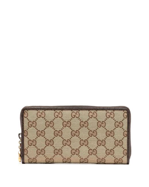 Gucci Gray All-over GG-print Wallet