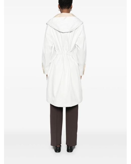 Moorer Molly Coat White