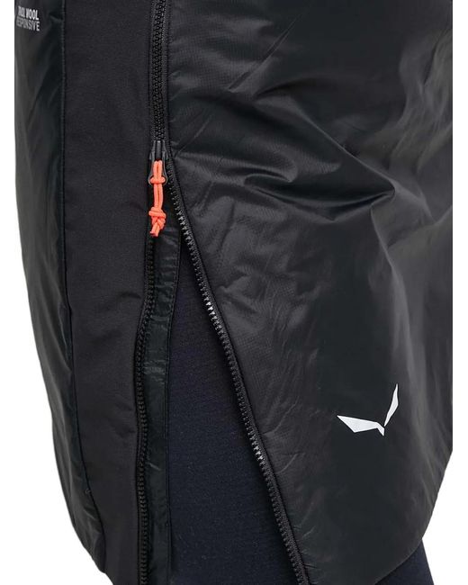 Salewa Black Zip High-Waisted Skirt