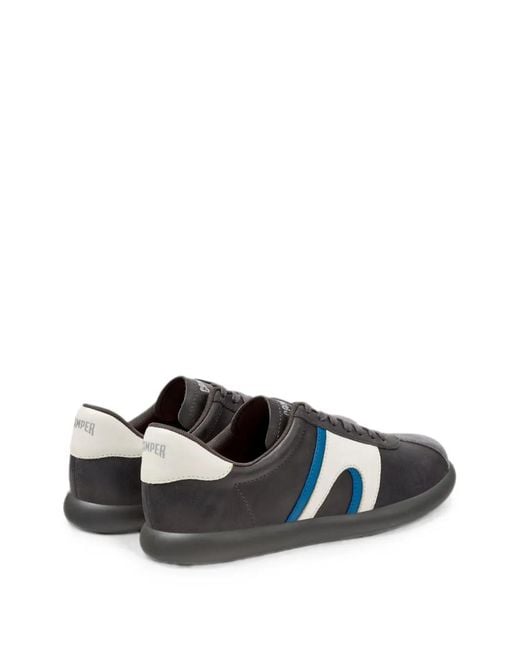 Camper Blue Pelotas Soller Panelled Leather Sneakers for men