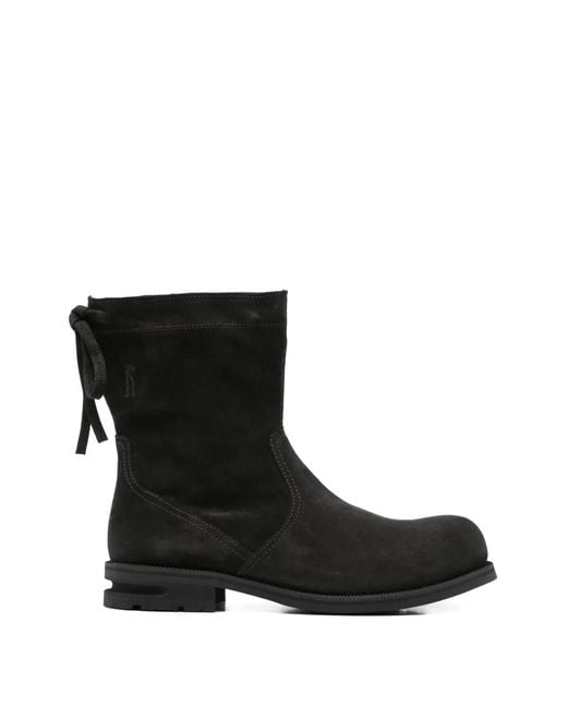 Kiko Kostadinov Black Farkas Ankle Boots for men