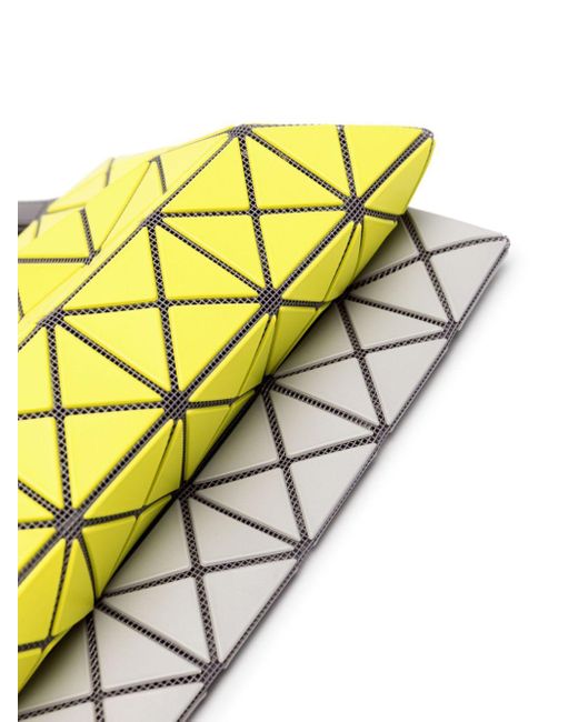 Bao Bao Issey Miyake Yellow Duo Geometric-pattern Cross Body Bag