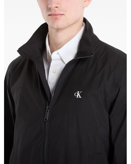 Calvin Klein Jack Met Logoprint in het Black voor heren