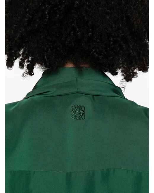 Loewe Geplooide Blouse in het Green