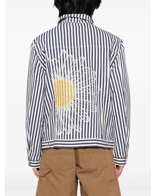 Joshua Sanders Black Embroidered Jacket for men