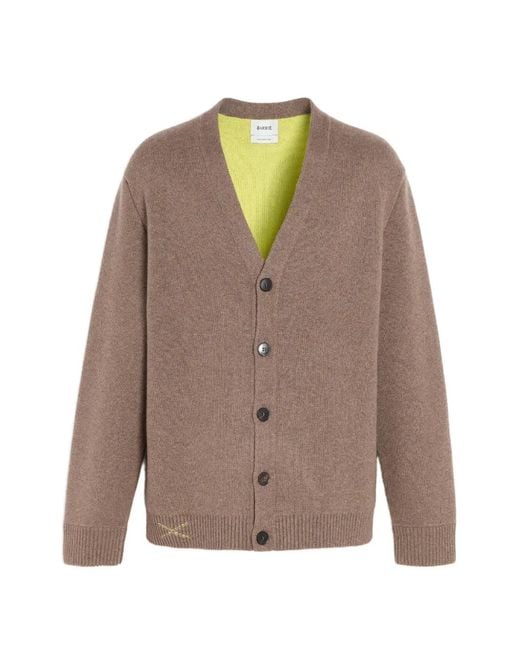 Barrie Brown Cardigan Double Face En Cachemire for men