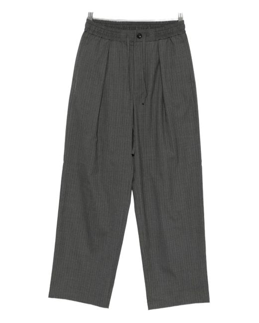 Attachment Broek Met Trekkoord in het Gray voor heren