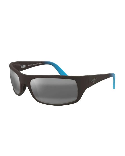 Maui Jim Gray Rectangle Sunglasses