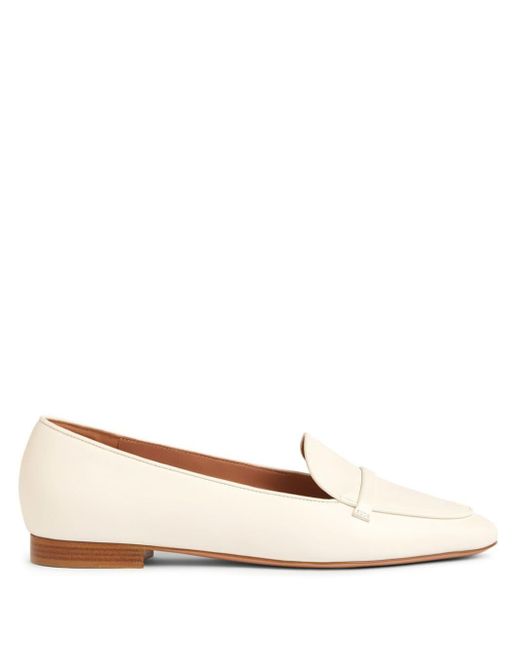 Malone Souliers Natural Bruni Leather Loafers