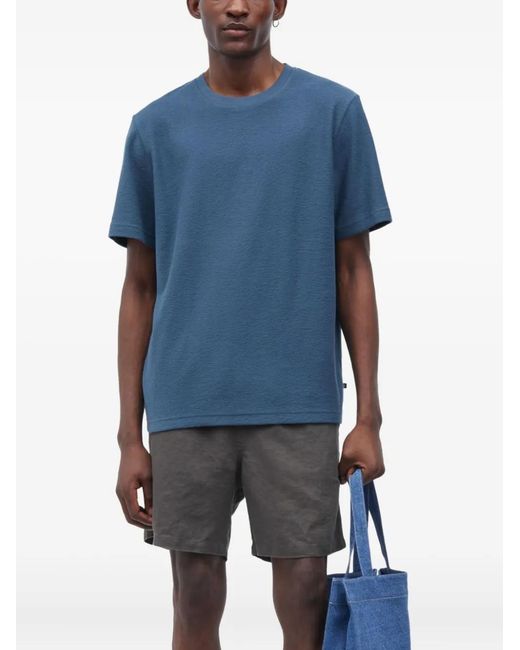 Samsøe & Samsøe Blue Odin T-Shirt for men