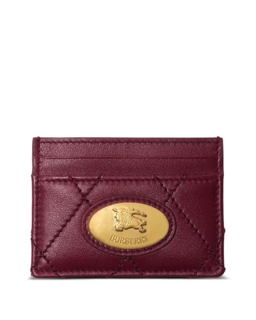 Burberry Purple Strand Card Holder