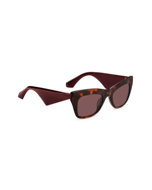 Etro Brown Tortoiseshell-Effect Cat-Eye Sunglasses
