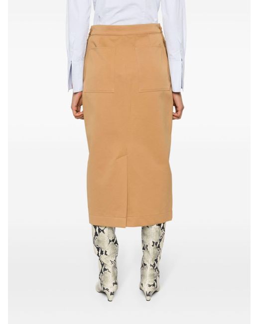 Max Mara Natural Cotton Skirt