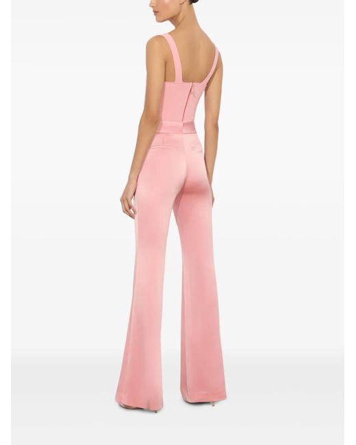 Alice + Olivia Deanna ブーツカットパンツ Pink