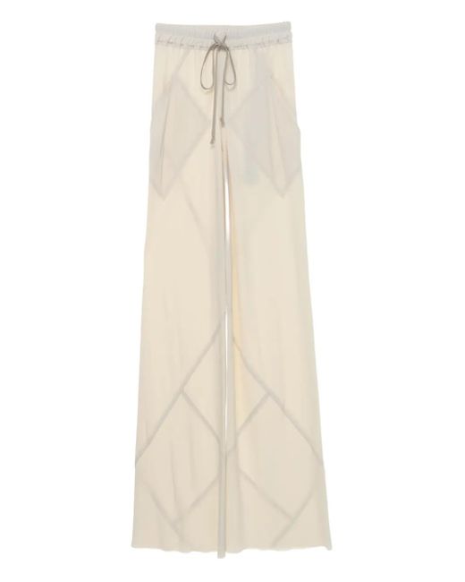 Rick Owens Broek Met Trekkoord in het White