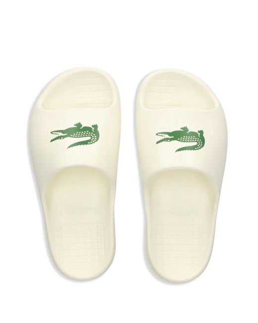 Lacoste White Serve 2.0 Slides
