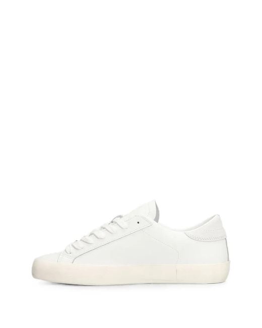 Date White Hill Low Leather Sneakers for men