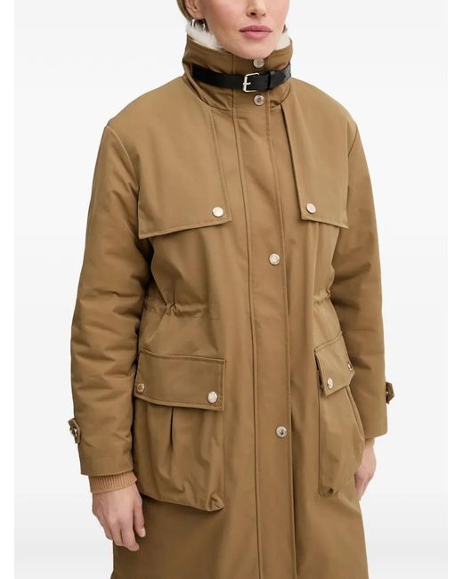 Morgan Natural Buckle Collar Jacket