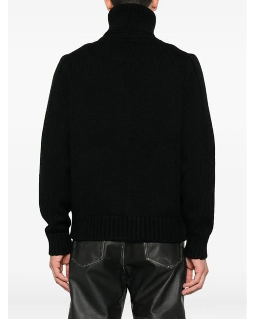 Chaqueta Con Cremallera Tom Ford de hombre de color Black