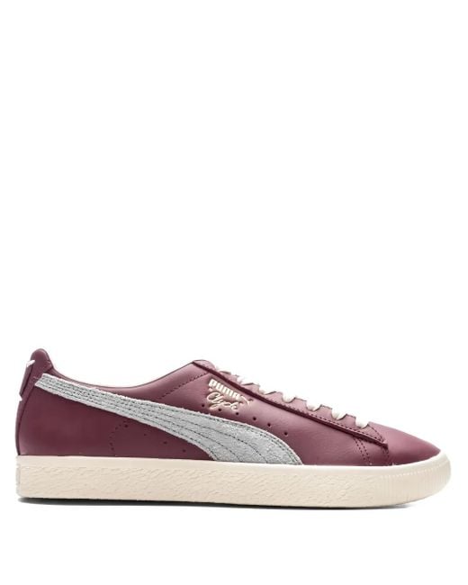メンズ PUMA Clyde Baseleather Sneakers Pink