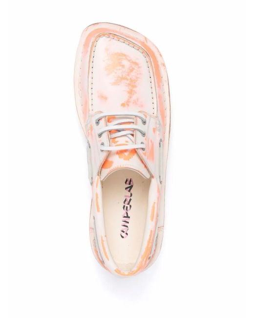 CAMPERLAB Eki Loafer Mit Batikmuster in Pink für Herren