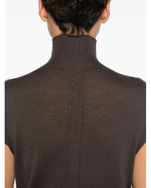 Rick Owens ニットトップ Brown